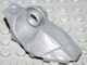 Large Figure Foot, with Rotation Joint Ball Half [Vertical Side] in Pearl Light Gray