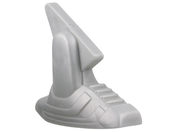 Sports Soccer Shoe, Right in Pearl Light Gray