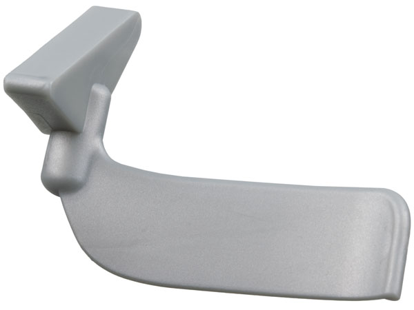 Sports Hockey Stick from McDonald's Sports Sets - Left Side in Pearl Light Gray