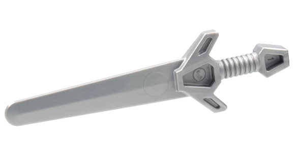 Weapon Sword / Greatsword Angular in Pearl Light Gray