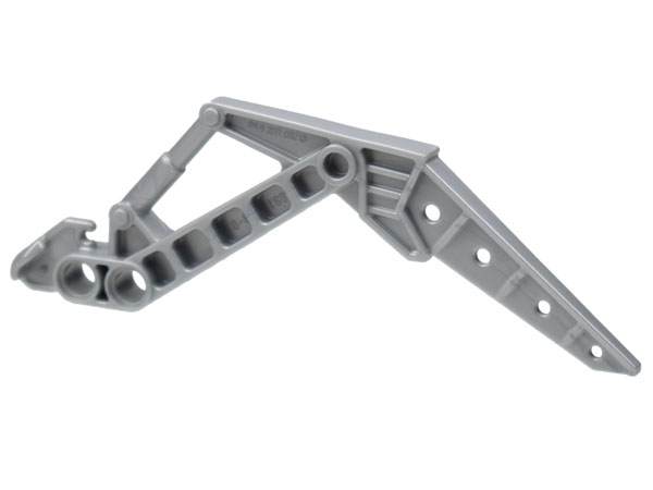 Large Figure Weapon, Claw / Fang, 2 Pin Holes (Visorak Oohnorak) in Pearl Light Gray