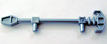 Weapon Staff (Matau) in Pearl Light Gray