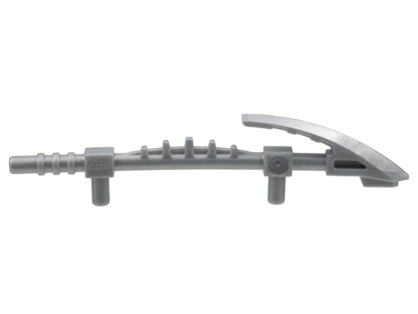 Weapon Staff (Whenua) in Pearl Light Gray