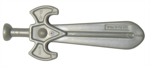 Duplo Sword, Thick in Pearl Light Gray