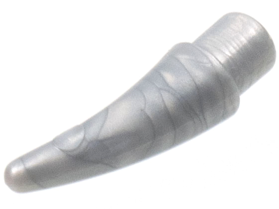 Animal Body Part, Barb / Claw / Tooth / Talon / Horn, Small in Pearl Light Gray