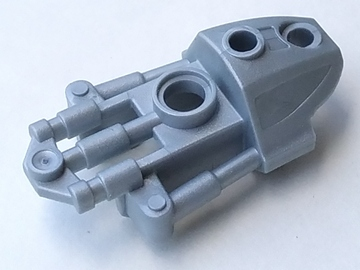 Large Figure Limb Cover (Toa Inika) in Pearl Light Gray