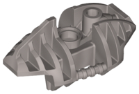 Large Figure Limb Cover, Upper Leg Section (Piraka) in Pearl Light Gray