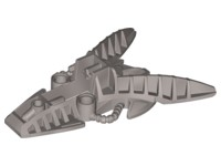 Large Figure Foot, Piraka Mechanical in Pearl Light Gray