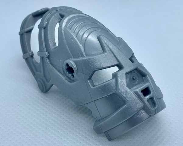 Large Figure Mask Ignika (Vezon) in Pearl Light Gray