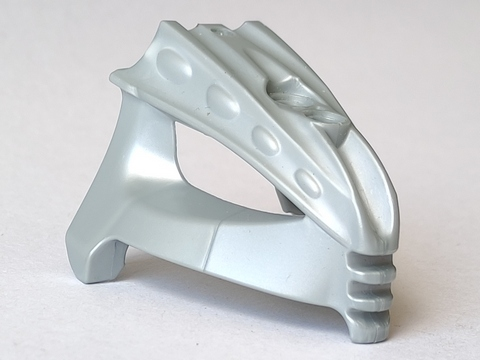 Large Figure Head Fenrakk in Pearl Light Gray