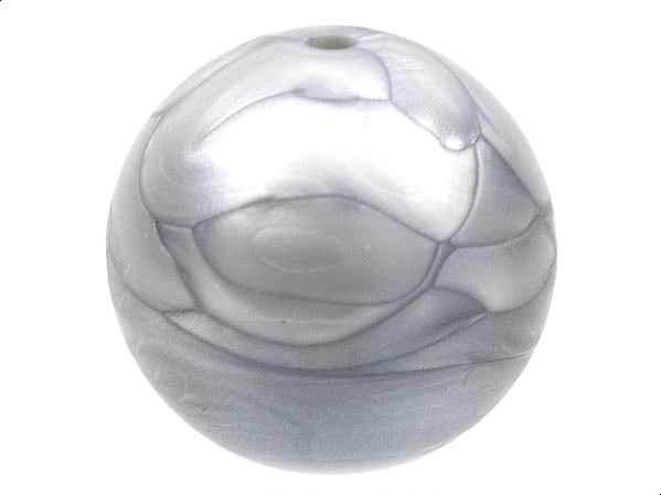 Projectile, Large Figure Weapon, Zamor Sphere / Ball in Pearl Light Gray