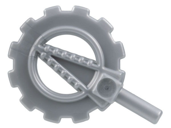 Weapon Saw, Circular (Toa Matoro) in Pearl Light Gray