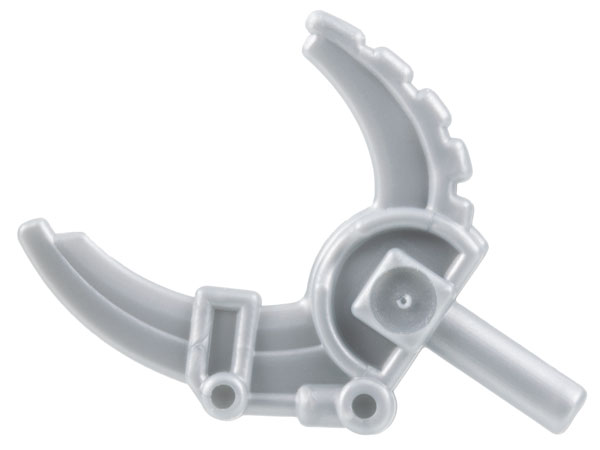 Weapon Claw (Toa Hewkii) in Pearl Light Gray