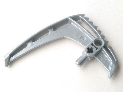 Large Figure Weapon Claw Blade, Small in Pearl Light Gray