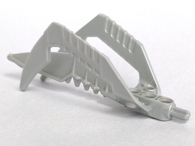 Large Figure Weapon Blade, Protosteel Talon (Hahli Mahri) in Pearl Light Gray