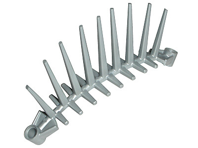 Large Figure Barraki Spine Flexible in Pearl Light Gray