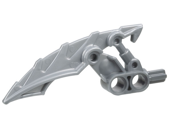 Large Figure Weapon Blade, Mahri Matoran in Pearl Light Gray