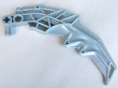 Large Figure Weapon Claw, Barraki Carapar Claw Half in Pearl Light Gray
