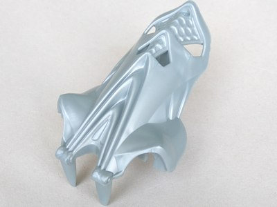 Large Figure Head, Barraki, Spinax in Pearl Light Gray