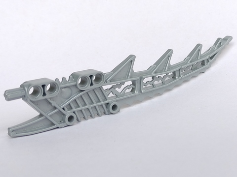 Large Figure Weapon Blade, Air Saber (Toa Lewa) in Pearl Light Gray
