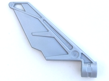 Large Figure Wing, Small in Pearl Light Gray