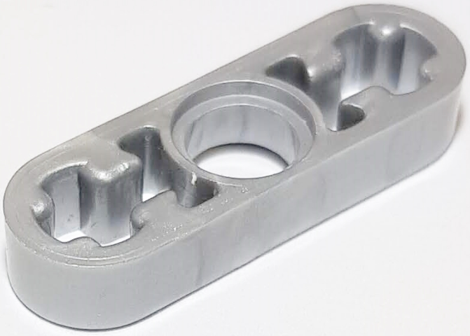 Technic Beam 1 x 3 Thin in Pearl Light Gray