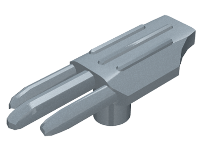 Weapon Bladed Claw in Pearl Light Gray