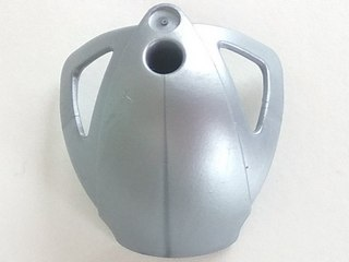 Large Figure Shoulder Cover, Armour in Pearl Light Gray