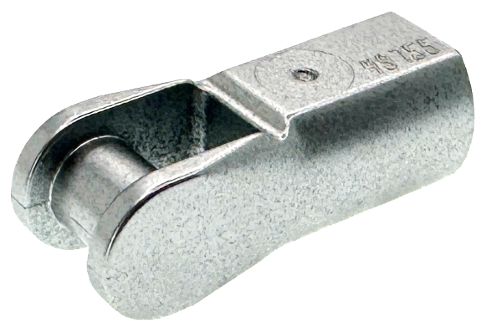 Bar Holder with Hole and Bar Handle in Metallic Silver