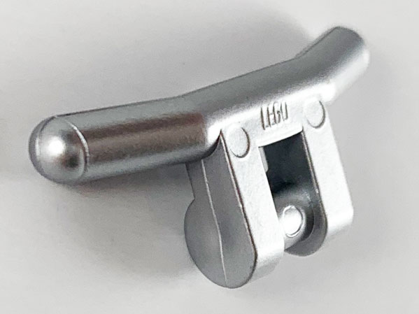 Handlebars in Metallic Silver