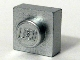 Plate 1 x 1 in Metallic Silver