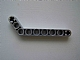 Technic Beam 1 x 9 Bent (7 - 3) Thick in Metallic Silver