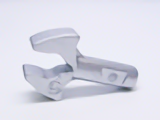 Bar 1L with Clip in Metallic Silver
