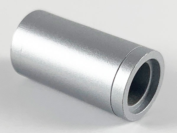 Technic Pin Connector Round [No Slot] in Metallic Silver