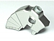 Animal / Creature Accessory, Horse Battle Helmet Top Stud for Horn [Unicorn] in Metallic Silver