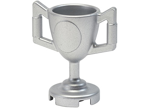 Equipment Trophy Cup [Plain] in Metallic Silver