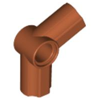 Technic Axle and Pin Connector Angled #5 - 112.5° in Dark Orange