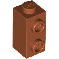 Brick Special 1 x 1 x 1 2/3 with Studs on 1 Side in Dark Orange
