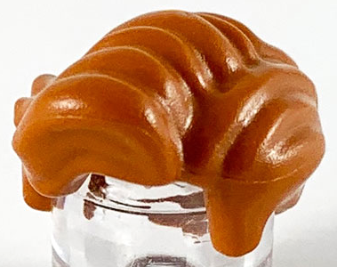 Hair Wavy in Dark Orange