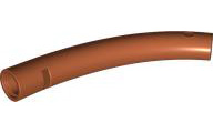 Animal Body Part / Plant, Tail / Neck / Branch / Trunk, Middle Section with Pin Holes in Dark Orange
