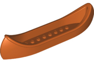 Boat / Canoe in Dark Orange
