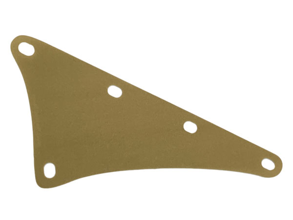Sail, Triangular 11 x 15 in Dark Tan