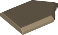 Tile Special 2 x 3 Pentagonal in Dark Tan