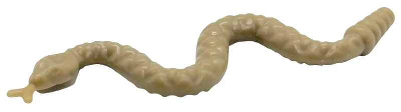 Animal, Snake, Small in Dark Tan