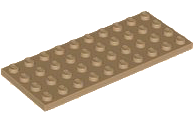 Plate 4 x 10 in Dark Tan