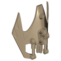 Large Figure Shoulder Cover, Armour, Vorox in Dark Tan