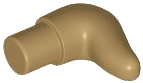 Animal Body Part, Horn (Cattle) in Dark Tan