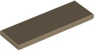 Tile 2 x 6 in Dark Tan