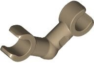Arm Skeleton [Bent / 2 Clips] in Dark Tan