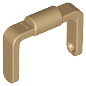 Bucket 1 x 1 x 1 Handle in Dark Tan